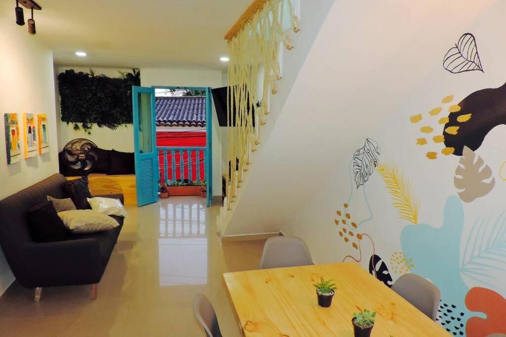 Apto En Getsemani El Barrio Mas Cool De Cartagena 外观 照片