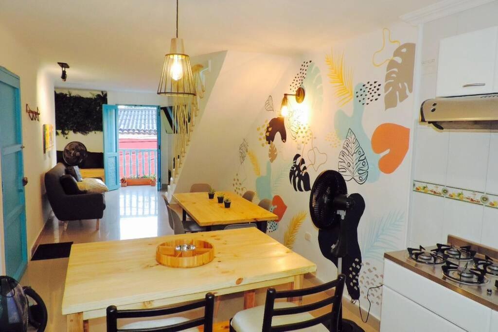 Apto En Getsemani El Barrio Mas Cool De Cartagena 外观 照片